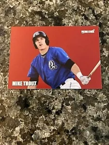 Mike Trout Future Stock Burgundy Rancho Cucamonga Card (Very Scarce; #/3) - Picture 1 of 2