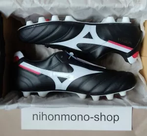Zapatos de fútbol para hombre Mizuno Morelia II JAPÓN negros modelo P1GA2000 hechos en Japón - Imagen 1 de 8