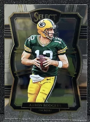 Aaron Rodgers 2017 Panini Select Premier Level Silver Prizm #179 Green Bay - Image 1 of 2