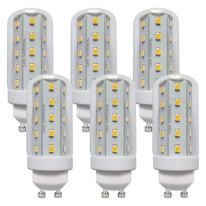 6 x LED Leuchtmittel T30 Röhre 4W GU10 Corn 3000K warmweiß Lampe Röhren 80x30mm - Bild 1 von 3