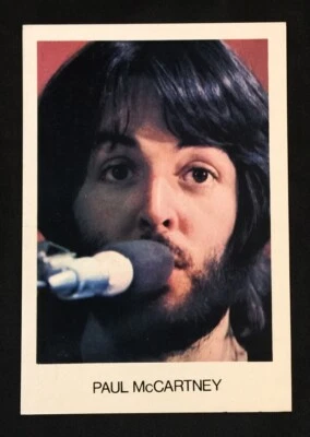 Rare official Singapore EMI postcard PAUL McCARTNEY English Singer ,Rediffusion - Image 1 of 2
