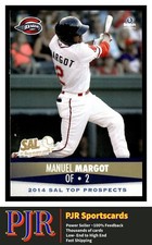 2014 Brandt South Atlantic League #18 Manuel Margot Greenville Drive