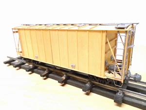 Detailed O Scale Model Wood 10.5"L COVERED HOPPPERw/Cast Metal Parts - Picture 1 of 6