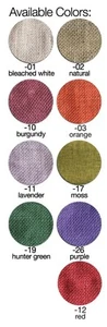 3" x 5" Burlap Party Favor Bags with Jute Drawstrings 12 Pack (9 Colors) - Picture 1 of 9