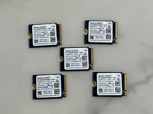 5 pcs SN530 1TB M.2 2230 SSD NVMe PCIe For Surface Pro X Pro 7 8 Steam Deck - Picture 1 of 9