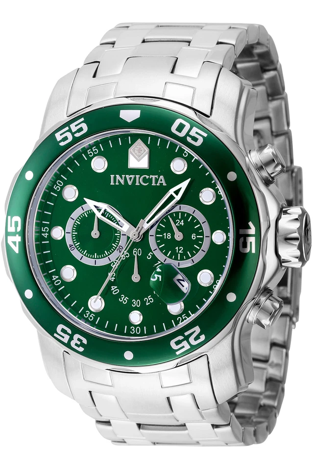 Orologio Invicta 47559 da Uomo Verde in Acciaio - Immagine 1 di 1