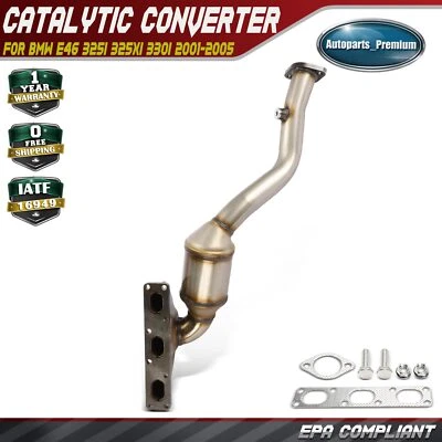 Convertidor catalítico delantero para BMW E46 325i 325xi 330i 2001-2005 325Ci Z3 Foto 1 de 4