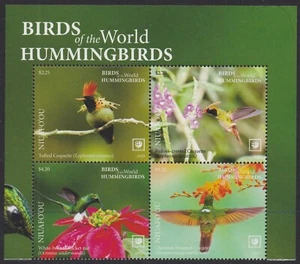 Niuafo'ou (2020) Birds of the World, Hummingbirds, Large Stamp - BK/4, Top - Picture 1 of 1