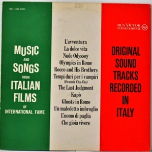 RCA LIVING STEREO INTERNATIONAL FSO-4 ED1 1961 SDTK Music & Songs Italian Films - Imagen 1 de 5