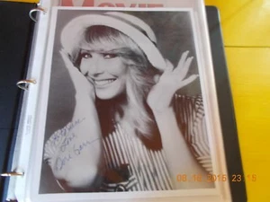 FOTOGRAFÍA ORIGINAL FIRMADA A MANO DE TERI GARR - Imagen 1 de 2
