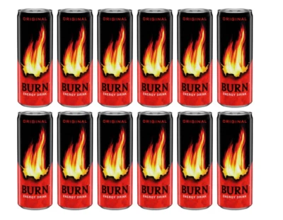 Burn Original Energy Drink aus Polen 12 x 250ml Dose Versand mit DHL aus D - Bild 1 von 4