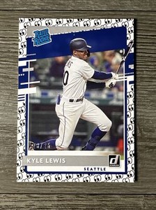 2020 Donruss #56 Kyle Lewis Rookie ⚾️ “Look at This” Emoji Parallel /25 - RC
