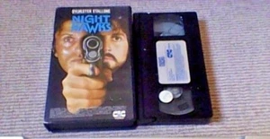 NIGHT HAWKS CIC UK VHS PAL PRE CERT VIDEO 1981 Stallone Rutger Hauer UNCUT - Picture 1 of 3