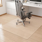 Tapis de sol en carreaux de bois dur KMAT, tapis de sol en bois dur facile à glisser, tapis de chaise pour Hardwoo
