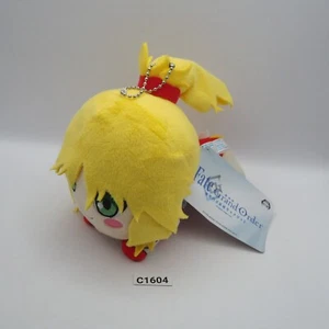 Fate Grand Order C1604 Saber of Red Mordred Nesoberi Plush 7" Toy SEGA Japan - Picture 1 of 10