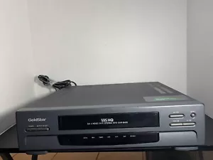 VCR Player 4 Head GoldStar GVR-B455 VHS Hi-Fi Video System VCR No Remote Works - Picture 1 of 5