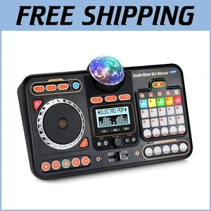 Interactive DJ Mixer for Ages 5+ - Bluetooth Connectivity & Party Lights - Picture 1 of 9