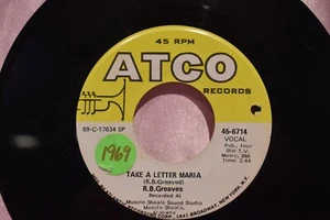 R.B. Greaves Take A Letter Maria 45 - Picture 1 of 2