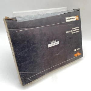 Zettelmeyer Radlader Dozer ZD 3001 Ersatzteilliste Ersatzteilkatalog Reparatur - Bild 1 von 9