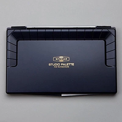 Mijello Studio Palette for Watercolor Bullet Proof Glass 55 Watercolors 3055