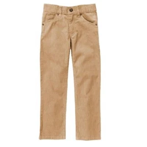 Gymboree Bike Brigade Tan Corduroy Pants New NWT Boys 5 Slim Classic Fit - Picture 1 of 1