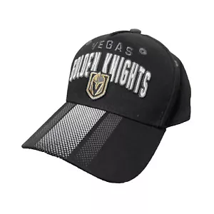 Las Vegas Golden Knights NHL Boys’ Black Hockey Adjustable Cap Hat - Picture 1 of 8