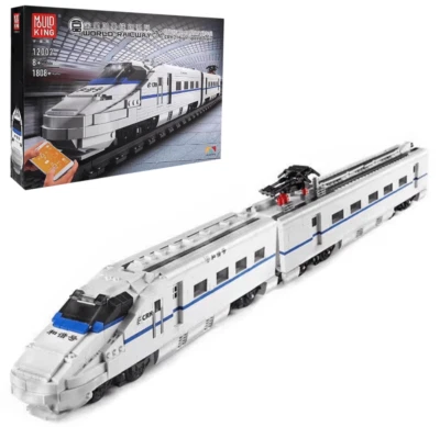 MOULD KING 12002 + 12002CX CRH2 High Speed Train RC Building Blocks w/ Expansion - Image 1 of 4