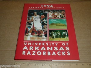 1994 Champ University Arkansas Rasiermesser Basketball Nolan Richardson NCAA Buch - Bild 1 von 6