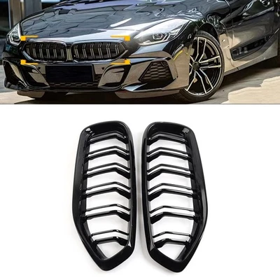 Double Line Front Bumper  Kidney Grille For BMW Z4 G29 20I 30I M40I 2019-2023 - Image 1 of 4