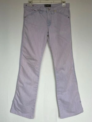 Versace 90s VTG vintage lilac flared jeans size US 26 IT 40 - Изображение 1 из 4