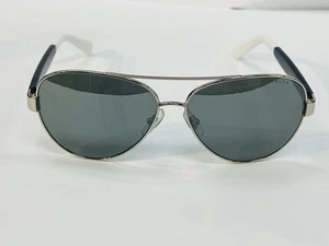 Gafas de sol Ralph Lauren Ra4114 30906G 58-135 mm plateadas azul marino blancas aviador NUEVAS - Imagen 1 de 8