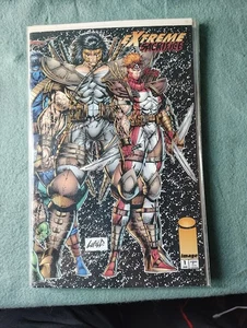 1996 Image Extreme Sacrifice #1 Jan, Rob Liefeld cover, starfield battle art 1st - Picture 1 of 1
