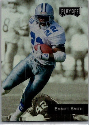 1993 Playoff #10 Emmitt Smith - Image 1 of 2