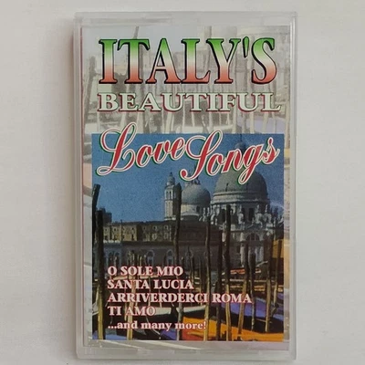 Vintage 90s Italy's Beautiful Love Songs Cassette Tape Classic Playlist Album - Image 1 of 4