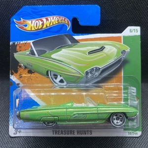 Hot Wheels 2011 #56 ‘63 T-Bird Treasure Hunt Short Card - Picture 1 of 5