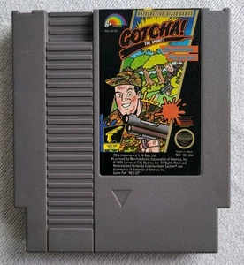Nintendo NES GOTCHA! THE SPORT! Cartridge Game Good Condition NES-GC-USA 1985 - Picture 1 of 9