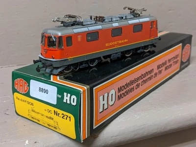 Hag Re 4/4 II Sudostbahn Hag # 271 DC analógico.  Foto 1 de 3