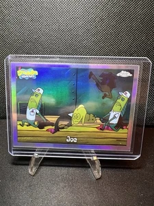 2025 Topps Chrome SpongeBob Schwammkopf 25th Joe #129 Refractor - Bild 1 von 2