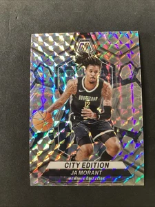 2023-24 Mosaic Ja Morant City Edition Silver Mosaic Prizm #288 Grizzlies  - Picture 1 of 6