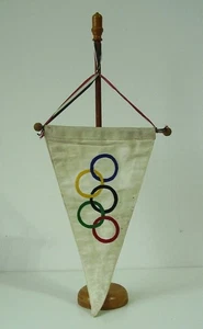 Antiker Seltener Tisch Wimpel OLYMPIA 1936 - Bild 1 von 7