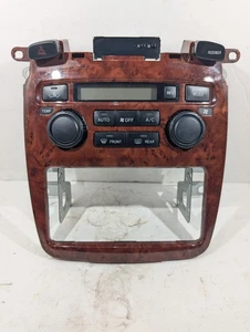 84010-48250 04-07 Toyota Highlander Digital Climate Control Radio Bezel OEM - Picture 1 of 15