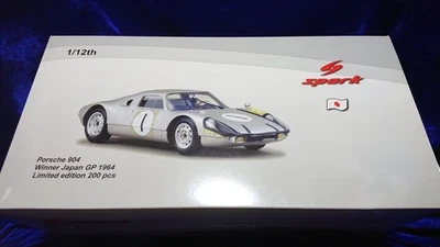 1/12 Porsche 904 Carerra GTS GT-II JapanGP Vincitore 1964 Spark Porsche Sokichi - Immagine 1 di 4