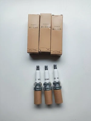 VW Audi Seat Skoda Spark Plugs x3 NGK 101905626 Genuine - Image 1 of 4