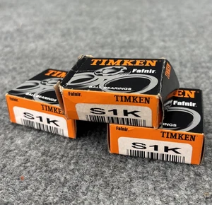 Lotto di 3 - Cuscinetto a sfera singolo scanalato profondo Timken S1K nuovo - Foto 1 di 12
