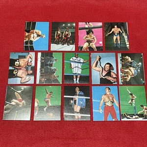 Shipping Included Yamakatsujapan Pro Wrestling Mini Cards 14 Antonio Inoki Mcgui - Picture 1 of 10
