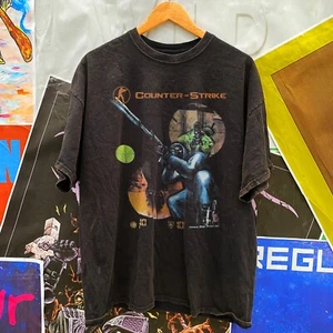 VINTAGE 2003 COUNTERSTRIKE 1.6 BLACK T-SHIRT For Men Women S-5XL - Gift For Fan - Picture 1 of 6