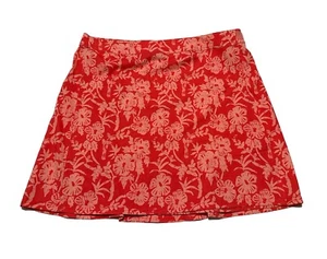 Falda Desgarrada Hawaii Para Mujer’s Falda Envolvente Natación Cubierta Naranja Floral Talla Grande - Imagen 1 de 3