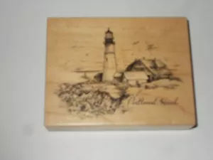 1999 PSX PORTLAND Head LIGHTHOUSE (image approx. 4 1/4 " x 3 1/4") - Picture 1 of 2