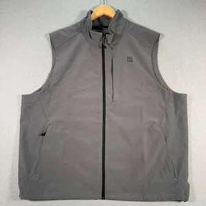 Duluth Trading Co Alaskan Hardgear Mens XL Gray Full Zip Mockneck Weatherproof - Picture 1 of 11