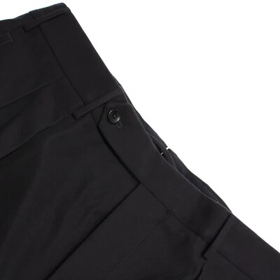 Incotex NWT Pleated Chino Pants Size 50 (US 34) in Solid Blue 100% Cotton - Image 1 of 4